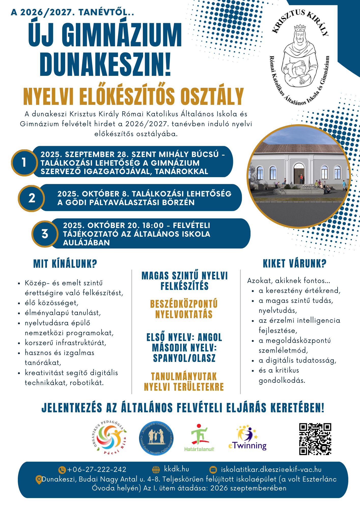 Információk a szórólapon.