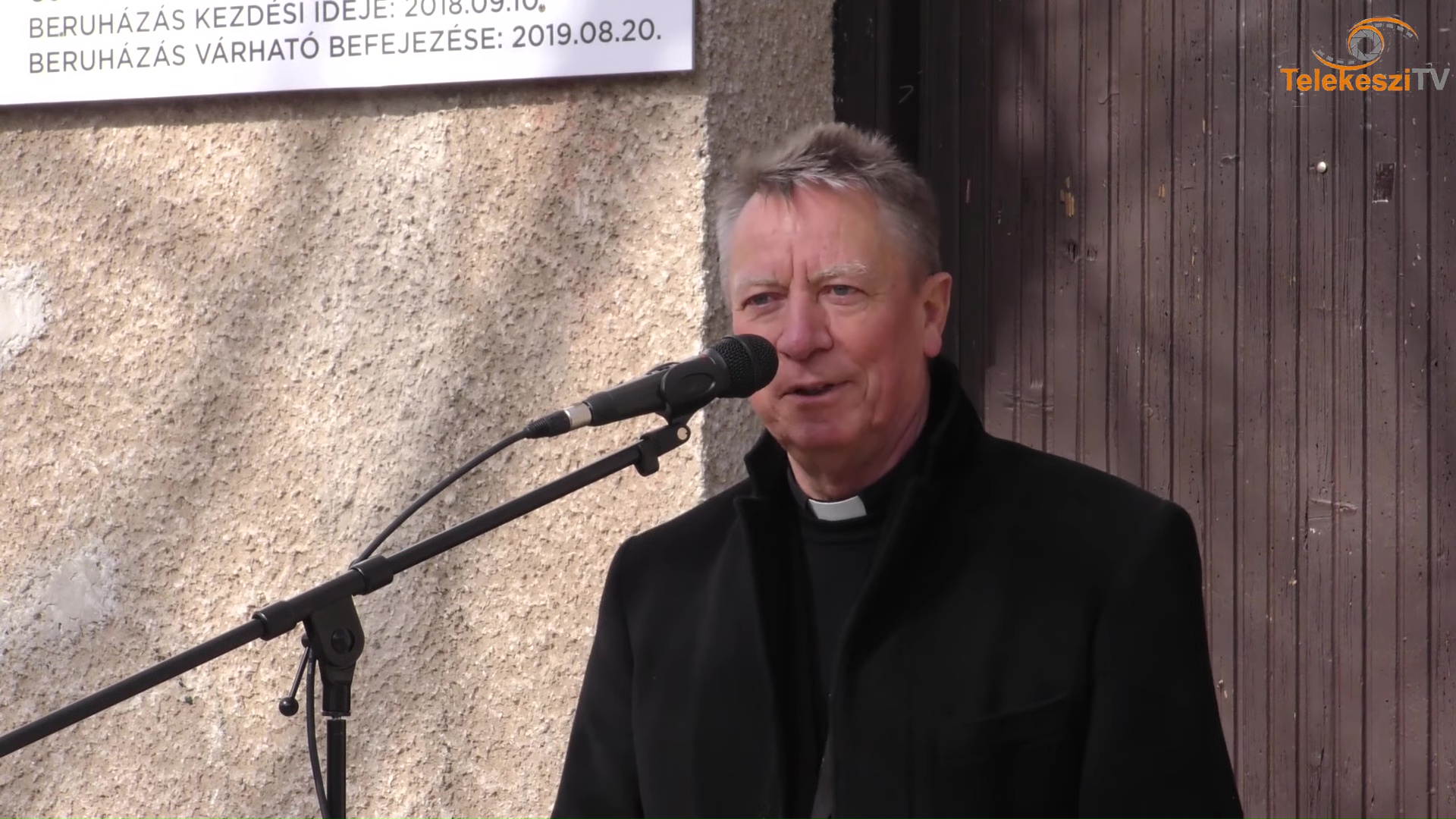 Megáldották az épülő iskolát