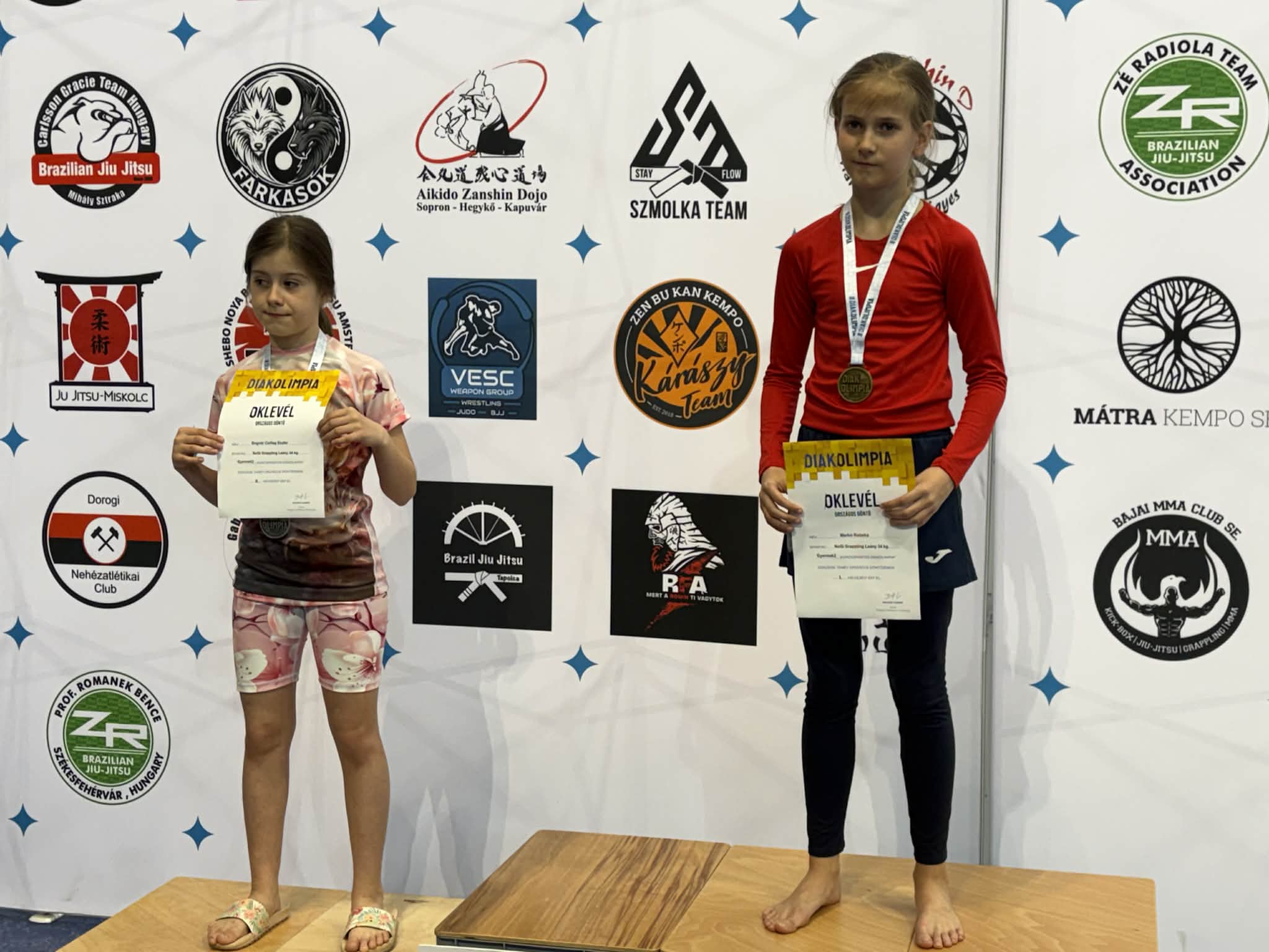 Jiu-jitsu siker a Diákolimpián